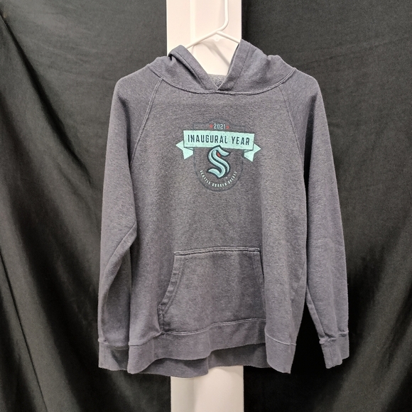 Gray Hoodie with Inaugural Year Logo - Picture 1 of 11